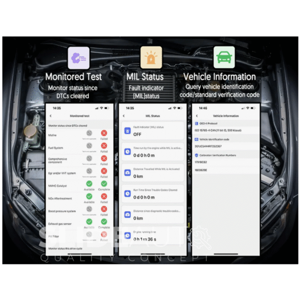 OBD2 Scanner Wireless for iOS & Android - Image 2